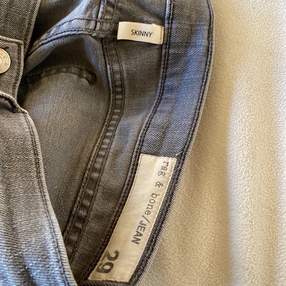 Rag and Bone Grey Skinny’s - Picture 4 of 5